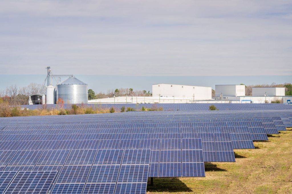 How Solar PV Systems Convert Sunlight into Grid-Ready Electricity — solar panel array photovoltaic farm